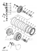 STARTER CLUTCH for Yamaha YZ 1989