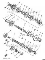 TRANSMISSION for Yamaha YZ 1989