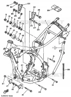 FRAME for Yamaha YZ 1989