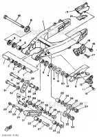 SWINGARM for Yamaha YZ 1989