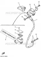 FRONT MASTER CYLINDER for Yamaha YZ 1989
