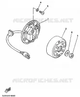 IGNITION for Yamaha YZ 1989