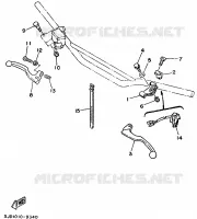 SWITCH / LEVER for Yamaha YZ 1989