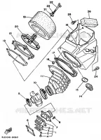 INTAKE for Yamaha YZ 1989