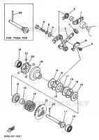 EXHAUST VALVE for Yamaha YZ 1992