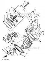 INTAKE for Yamaha YZ 1992
