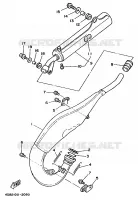 EXHAUST for Yamaha YZ 1992