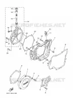 COVER   ENGINE 1 for Yamaha YZ 2004