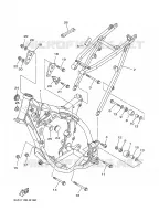 FRAME for Yamaha YZ 2004