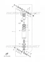 REAR SHOCK ABSORBER for Yamaha YZ 2004