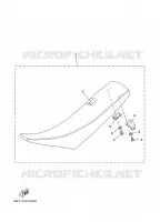 SEAT for Yamaha YZ 2004