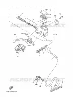 FRONT MASTER CYLINDER for Yamaha YZ 2004