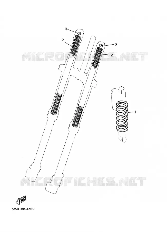 ALTERNATIVE CHASSIS  Yamaha MOTO 125 2005 YZ  YZ125