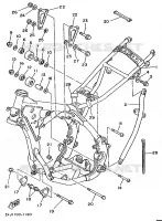 FRAME for Yamaha YZ 1991