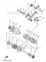 EXHAUST VALVE for Yamaha YZ 1991