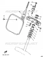 STEERING for Yamaha YZ 1991