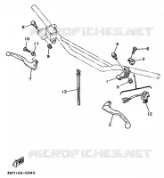 SWITCH / LEVER for Yamaha YZ 1991