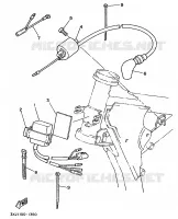 ELECTRICAL 1 for Yamaha YZ 1991