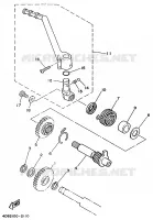 STARTER MOTOR for Yamaha YZ 1993