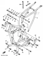 FRAME for Yamaha YZ 1993