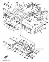 SWINGARM for Yamaha YZ 1993