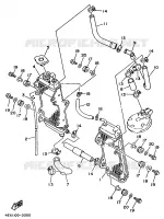 RADIATOR / HOSES for Yamaha YZ 1993