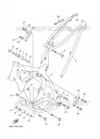 FRAME for Yamaha YZ 1997