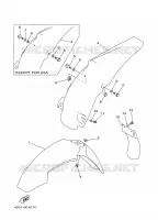 FENDER for Yamaha YZ 1997