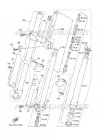 FRONT FORK for Yamaha YZ 1997