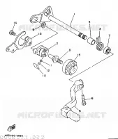 GEAR SHIFT SHAFT / LEVER for Yamaha YZ 1997