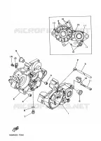 CRANKCASE for Yamaha YZ 1997