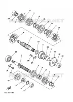 TRANSMISSION for Yamaha YZ 1997