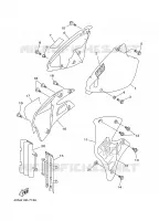 SIDE COVER for Yamaha YZ 1997
