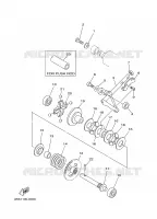 EXHAUST VALVE for Yamaha YZ 1997