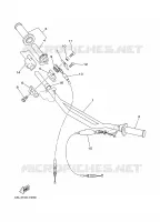 HANDLEBAR & CABLES for Yamaha YZ 1997