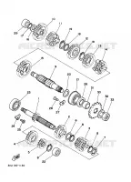 TRANSMISSION for Yamaha YZ 1997