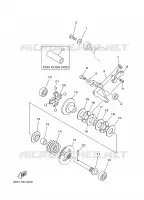 EXHAUST VALVE for Yamaha YZ 1997