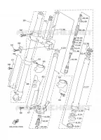FRONT FORK for Yamaha YZ 1997