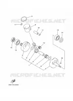 CRANKSHAFT / PISTON for Yamaha YZ 1997