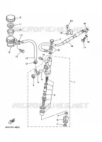 REAR BRAKE MASTER CYLINDER for Yamaha YZ 1997