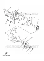 WATERPUMP for Yamaha YZ 1997