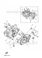 CRANKCASE for Yamaha YZ 1997