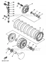 STARTER CLUTCH for Yamaha YZ 1993