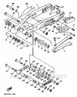 SWINGARM for Yamaha YZ 1993
