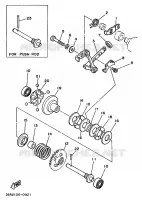 EXHAUST VALVE for Yamaha YZ 1993