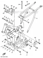 FRAME for Yamaha YZ 1995