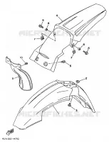 FENDER for Yamaha YZ 1995