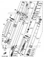 FRONT FORK for Yamaha YZ 1995