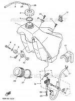 FUEL TANK for Yamaha YZ 1995
