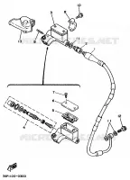 FRONT MASTER CYLINDER for Yamaha YZ 1995